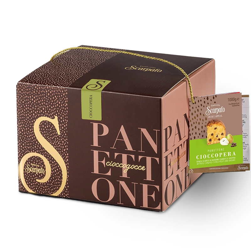 Panettone Pear and Chocolate chips