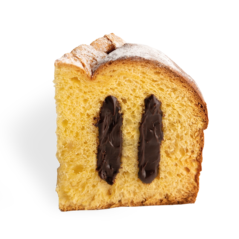 Panettone with single-origin chocolate São Tomé Basic