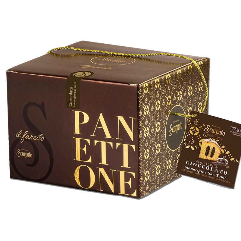 Panettone al Cioccolato monorigine São Tomé
