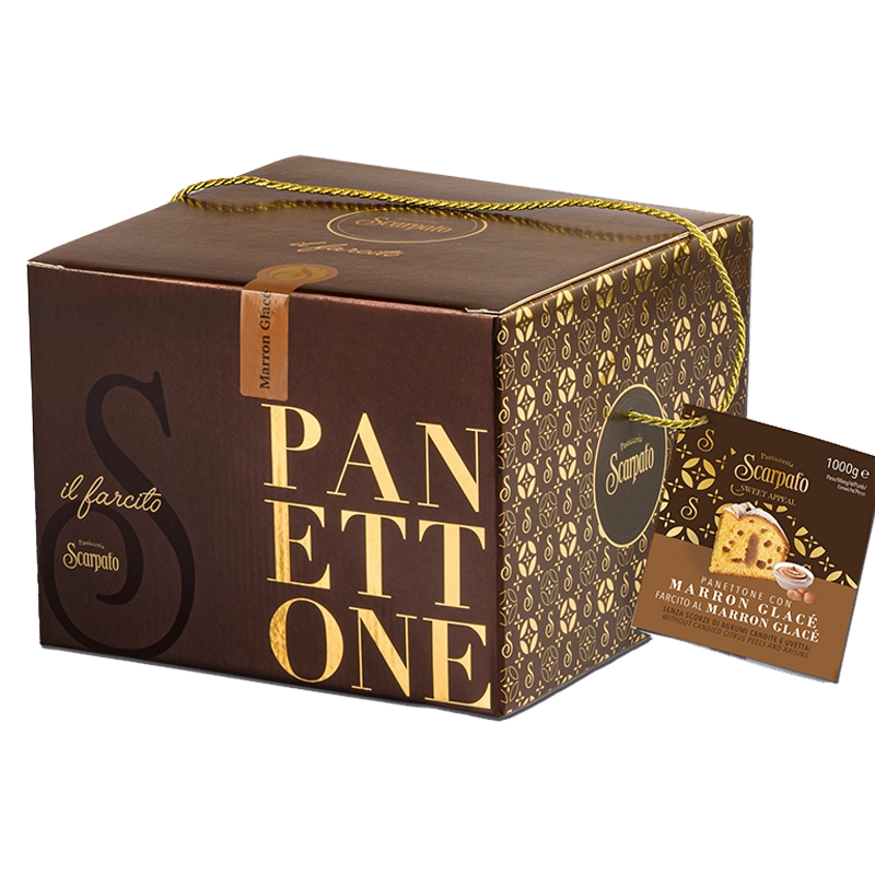 Panettone with Marrons Glaces