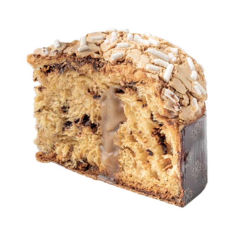Colomba Caramello salato e CioccoGocce