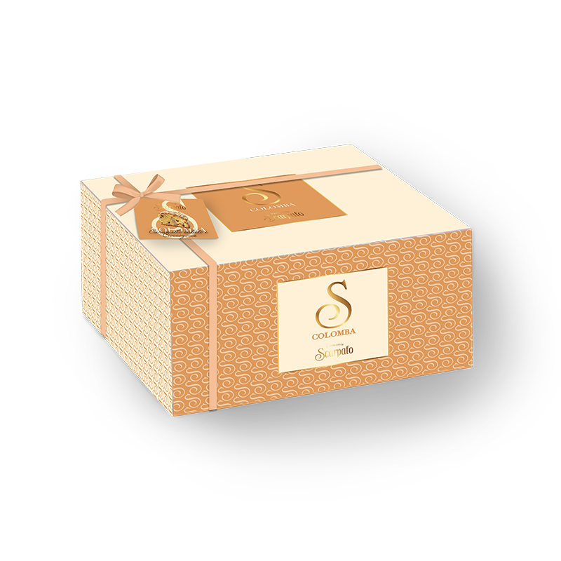 Colomba Caramello salato e CioccoGocce
