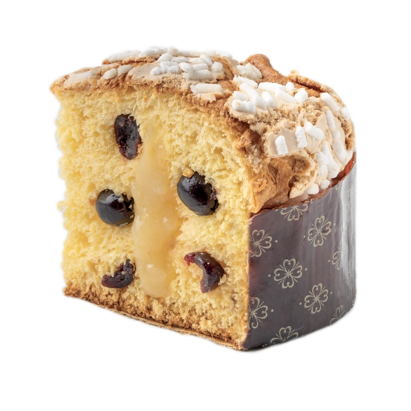 Colomba Black cherries and custard (Copia)