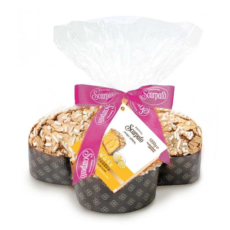 Colomba al Limone di Sicilia con crema al limone Basic