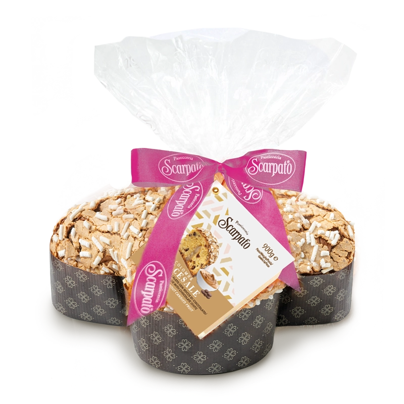 Colomba Caramello salato e CioccoGocce Basic