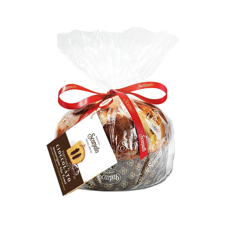 Panettone with single-origin chocolate São Tomé Basic