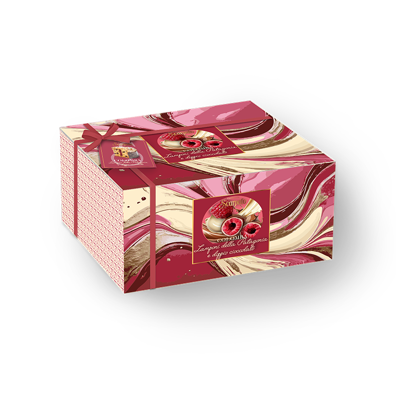Colomba Royale - raspberri and double chocolate