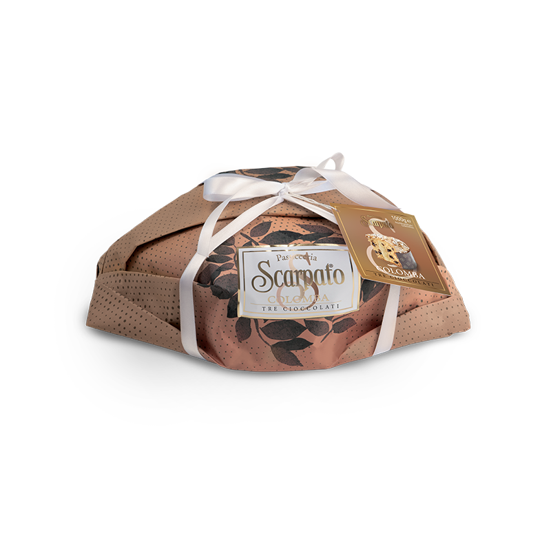 Colomba with single-origin chocolate São Tomé